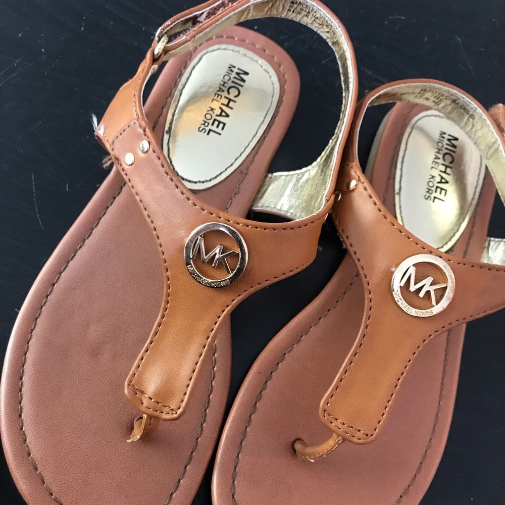 Brown sandles